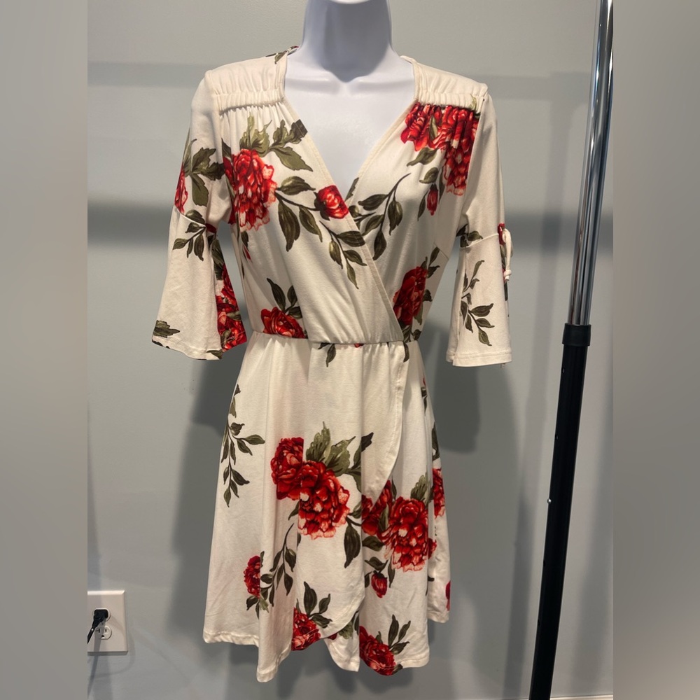 Floral dress size medium
